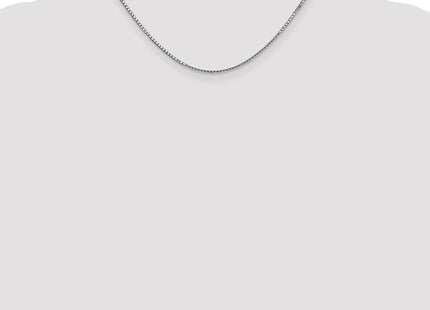 14k White Gold Chains Style WLB150 - Classique Jewelry Inc.