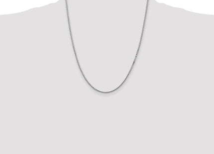 14k White Gold Chains Style WLB150 - Classique Jewelry Inc.