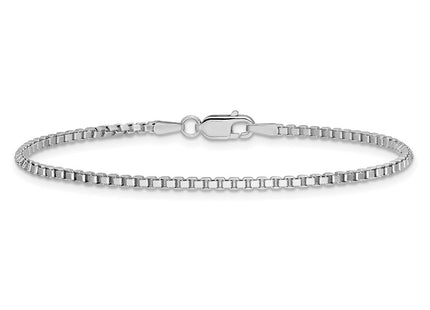 14k White Gold Bracelets Style WLB200 - Classique Jewelry Inc.