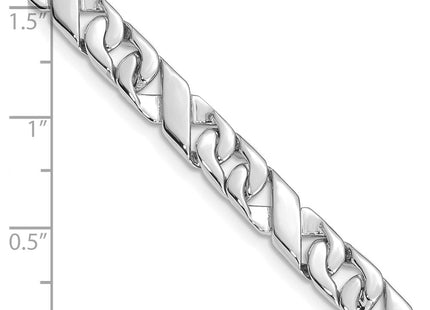 14K white gold chain, alternate view