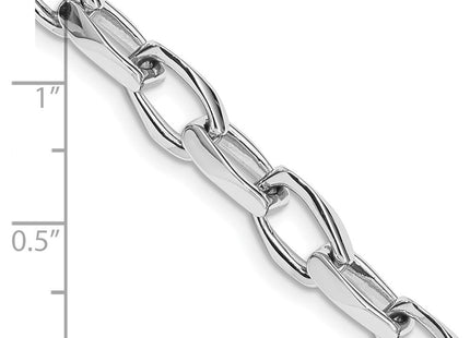 14K white gold bracelet, alternate view