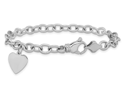 14k White Gold Bracelets Style WLK312 - Classique Jewelry Inc.