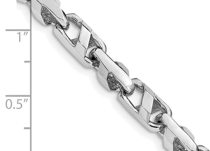 14K white gold bracelet, alternate view