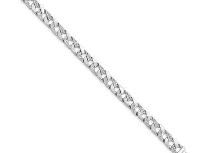 14K white gold bracelet, further view