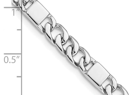 14K white gold chain, alternate view
