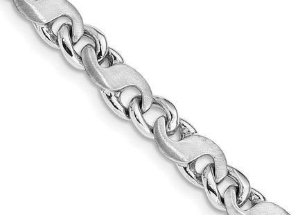 14K white gold bracelet