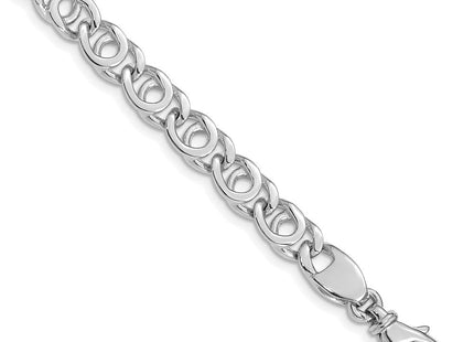 14K white gold bracelet