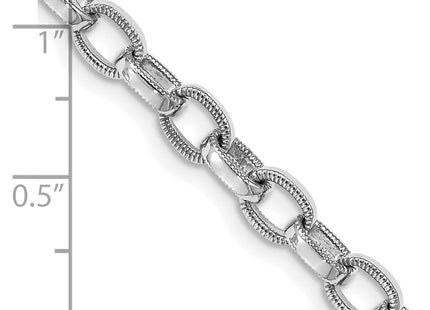 14k White Gold Bracelets Style WLK583 - Classique Jewelry Inc.