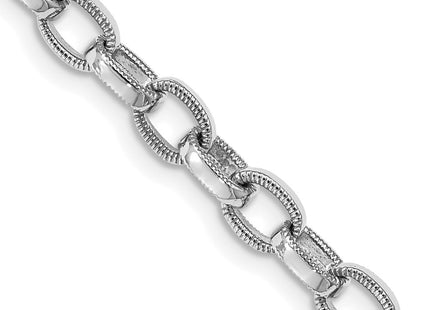 14k White Gold Bracelets Style WLK583 - Classique Jewelry Inc.