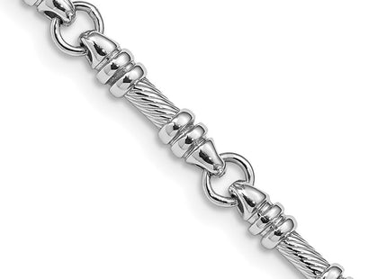 14K white gold bracelet