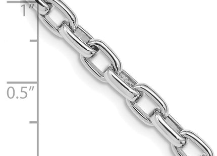 14K white gold bracelet, alternate view