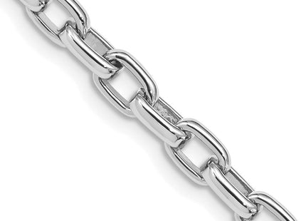 14K white gold bracelet