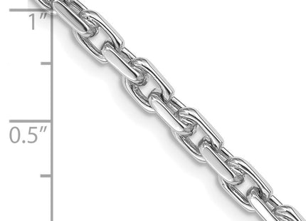 14k White Gold Chains Style WLK686 - Classique Jewelry Inc.