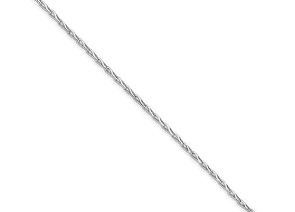 14K 7. Hand Polished Fancy Link with Lobster Clasp Necklace