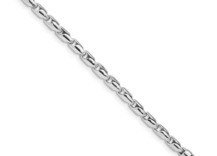 14K white gold bracelet