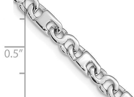 14K white gold chain, alternate view