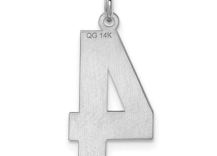 14k White Gold Jewelry Style WLN04 - Classique Jewelry Inc.