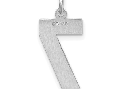 14k White Gold Jewelry Style WLN07 - Classique Jewelry Inc.