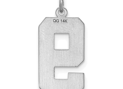 14k White Gold Jewelry Style WLN09 - Classique Jewelry Inc.