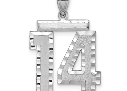 14k White Gold Jewelry Style WLN14 - Classique Jewelry Inc.