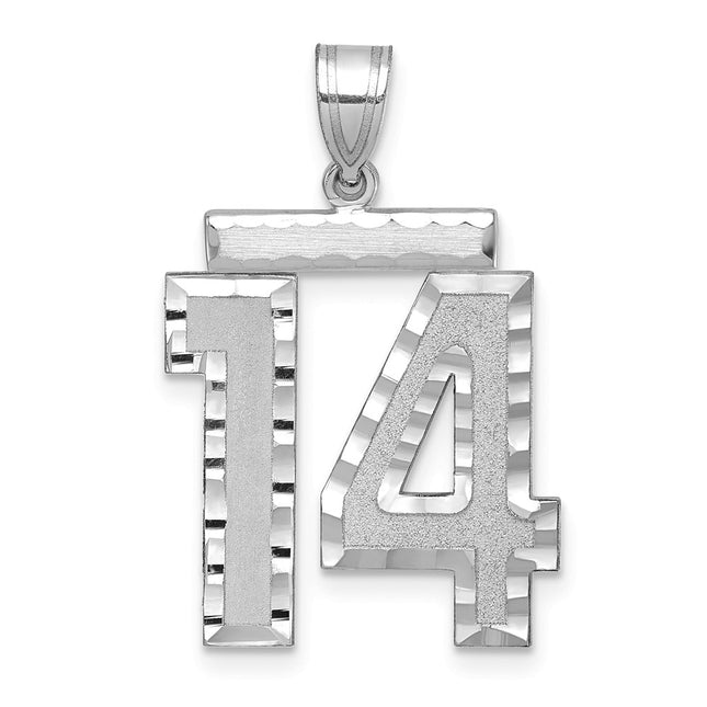 14k White Gold Jewelry Style WLN14 - Classique Jewelry Inc.