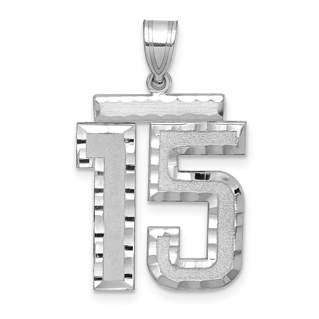 14k White Gold Jewelry Style WLN15 - Classique Jewelry Inc.