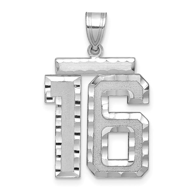 14k White Gold Jewelry Style WLN16 - Classique Jewelry Inc.