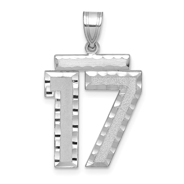 14k White Gold Jewelry Style WLN17 - Classique Jewelry Inc.