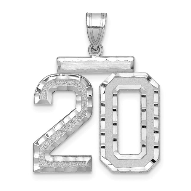 14k White Gold Jewelry Style WLN20 - Classique Jewelry Inc.