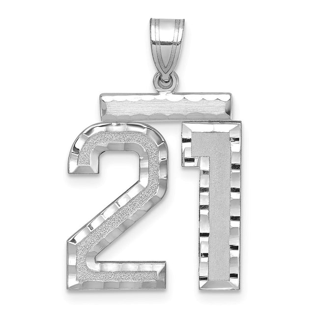 14k White Gold Jewelry Style WLN21 - Classique Jewelry Inc.