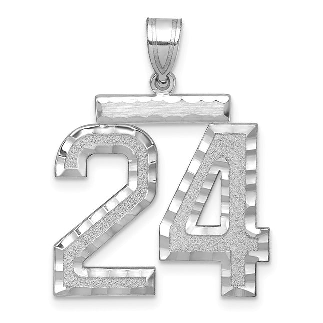 14k White Gold Jewelry Style WLN24 - Classique Jewelry Inc.