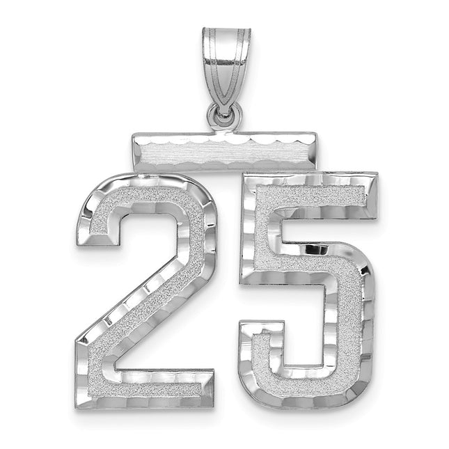 14k White Gold Jewelry Style WLN25 - Classique Jewelry Inc.