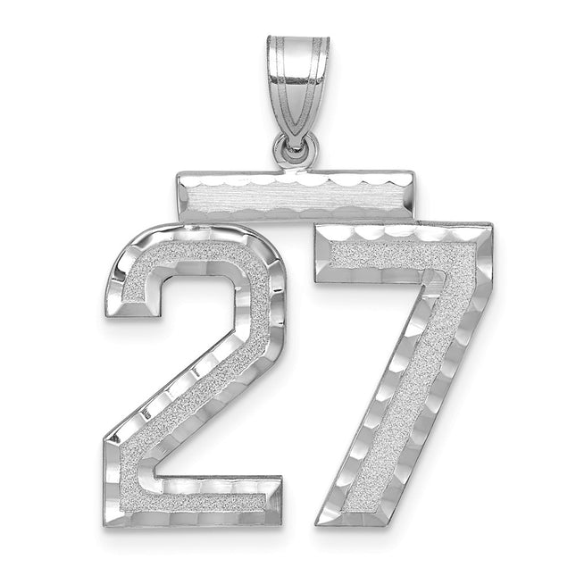 14k White Gold Jewelry Style WLN27 - Classique Jewelry Inc.