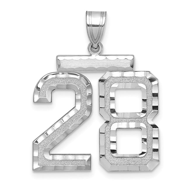 14k White Gold Jewelry Style WLN28 - Classique Jewelry Inc.