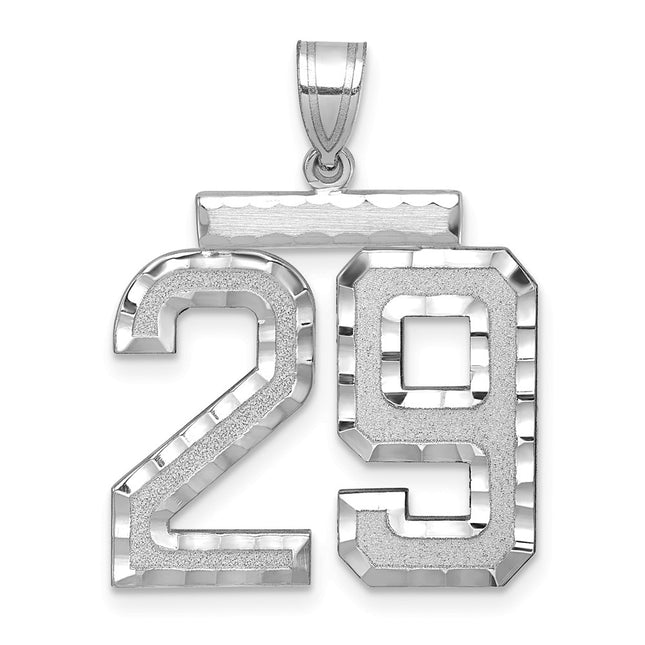 14k White Gold Jewelry Style WLN29 - Classique Jewelry Inc.