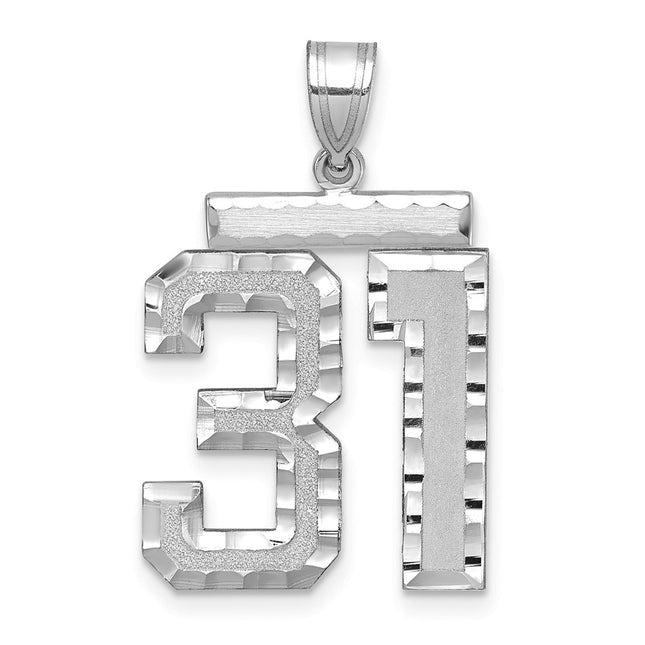 14k White Gold Jewelry Style WLN31 - Classique Jewelry Inc.