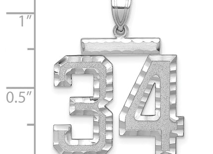 14k White Gold Jewelry Style WLN34 - Classique Jewelry Inc.