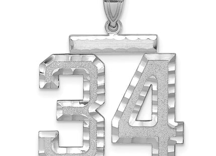 14k White Gold Jewelry Style WLN34 - Classique Jewelry Inc.