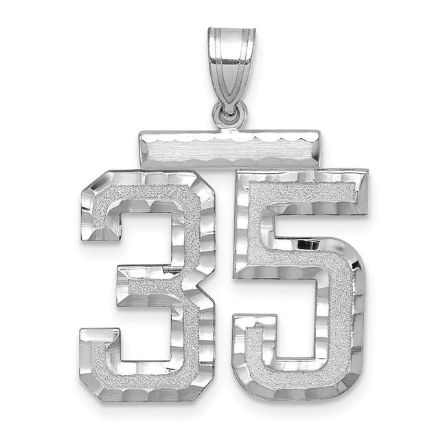 14k White Gold Jewelry Style WLN35 - Classique Jewelry Inc.