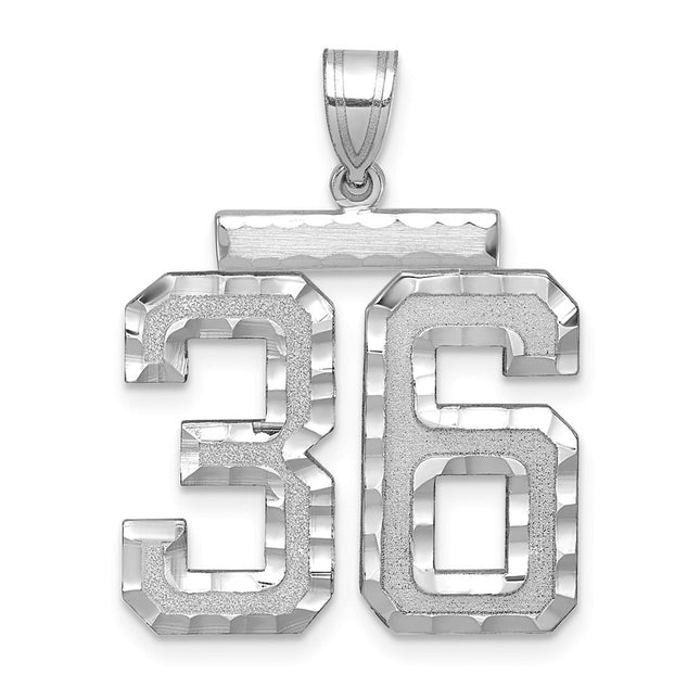 14k White Gold Jewelry Style WLN36 - Classique Jewelry Inc.