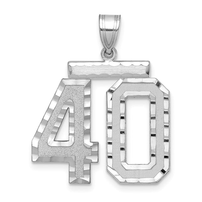 14k White Gold Jewelry Style WLN40 - Classique Jewelry Inc.