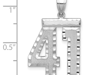 14k White Gold Jewelry Style WLN41 - Classique Jewelry Inc.
