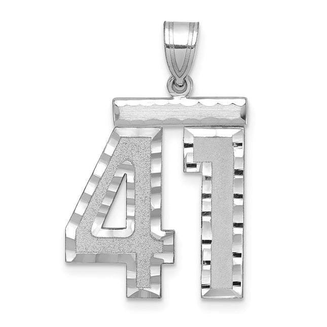 14k White Gold Jewelry Style WLN41 - Classique Jewelry Inc.