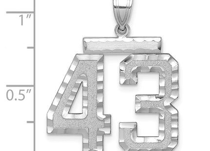 14k White Gold Jewelry Style WLN43 - Classique Jewelry Inc.
