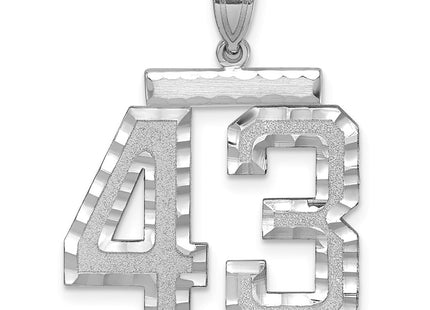 14k White Gold Jewelry Style WLN43 - Classique Jewelry Inc.
