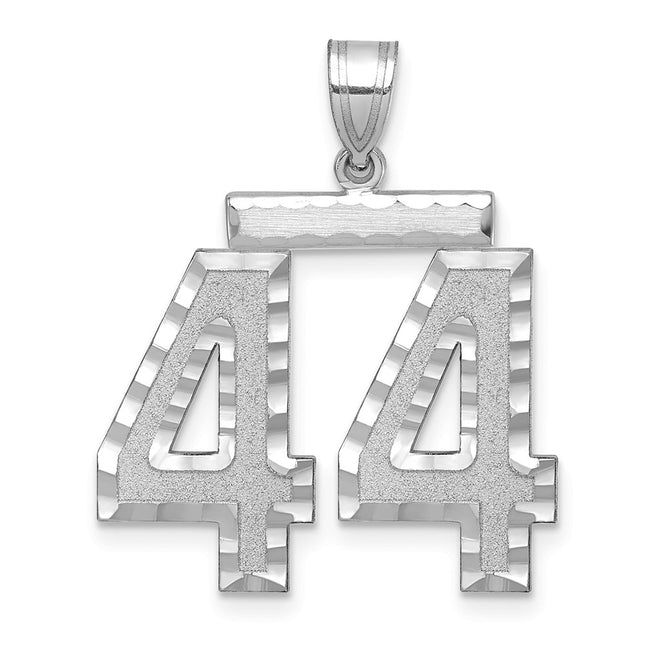 14k White Gold Jewelry Style WLN44 - Classique Jewelry Inc.