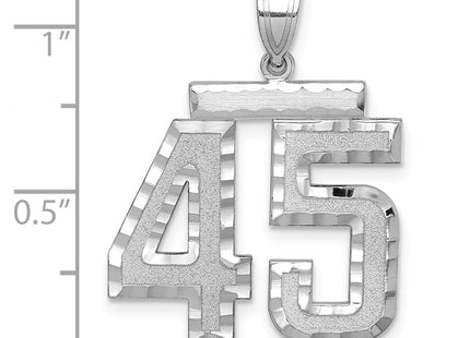 14k White Gold Jewelry Style WLN45 - Classique Jewelry Inc.