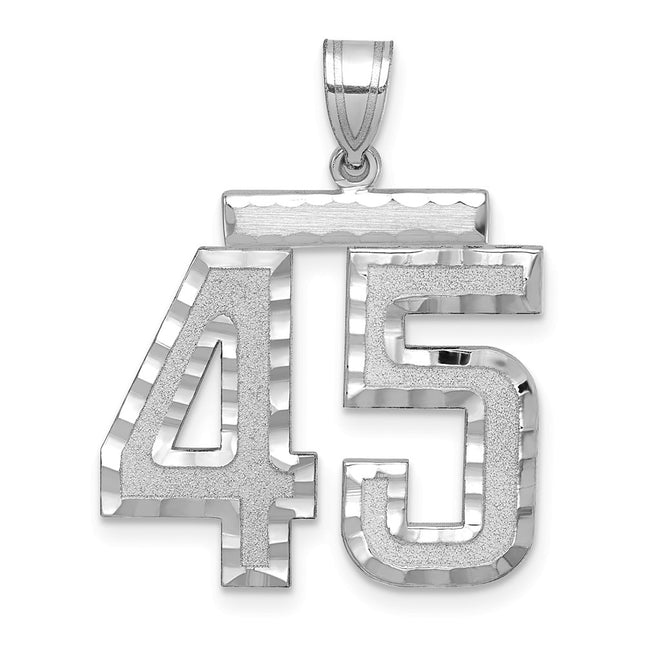 14k White Gold Jewelry Style WLN45 - Classique Jewelry Inc.