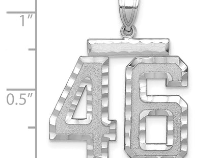 14k White Gold Jewelry Style WLN46 - Classique Jewelry Inc.