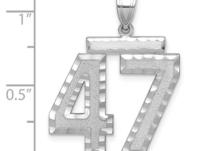 14k White Gold Jewelry Style WLN47 - Classique Jewelry Inc.